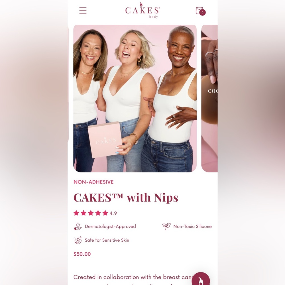 CAKES with Nips in Caramel